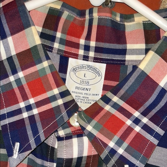 Men's Multicolor Plaid Shirt - Picture 4 of 5